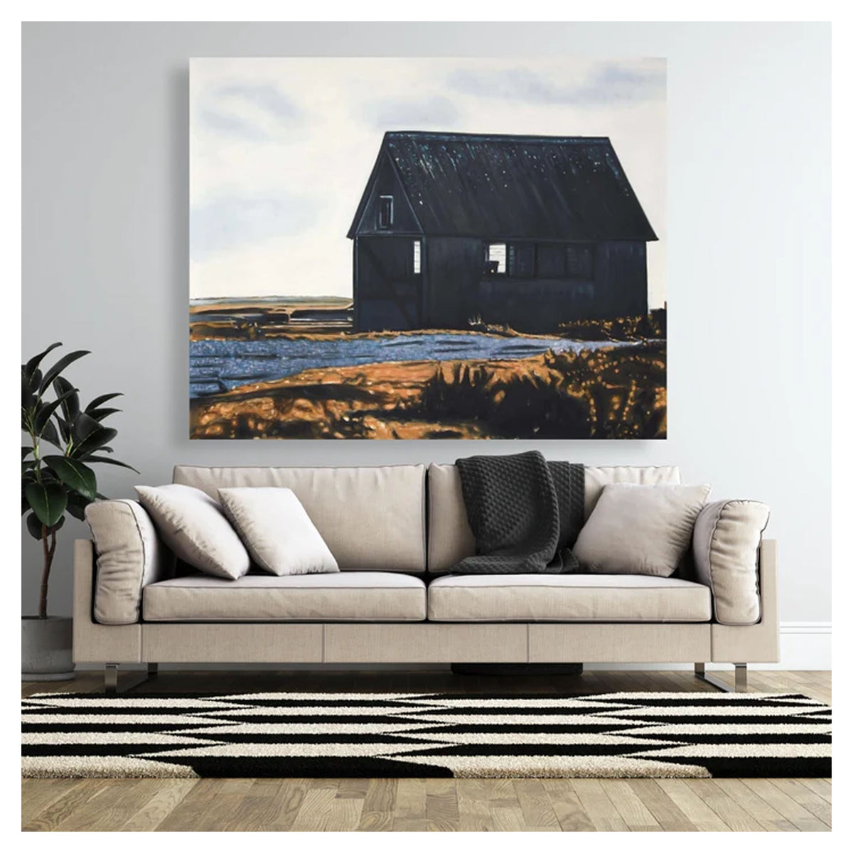 Toile non encadrée, 48" x 60" (assorties)