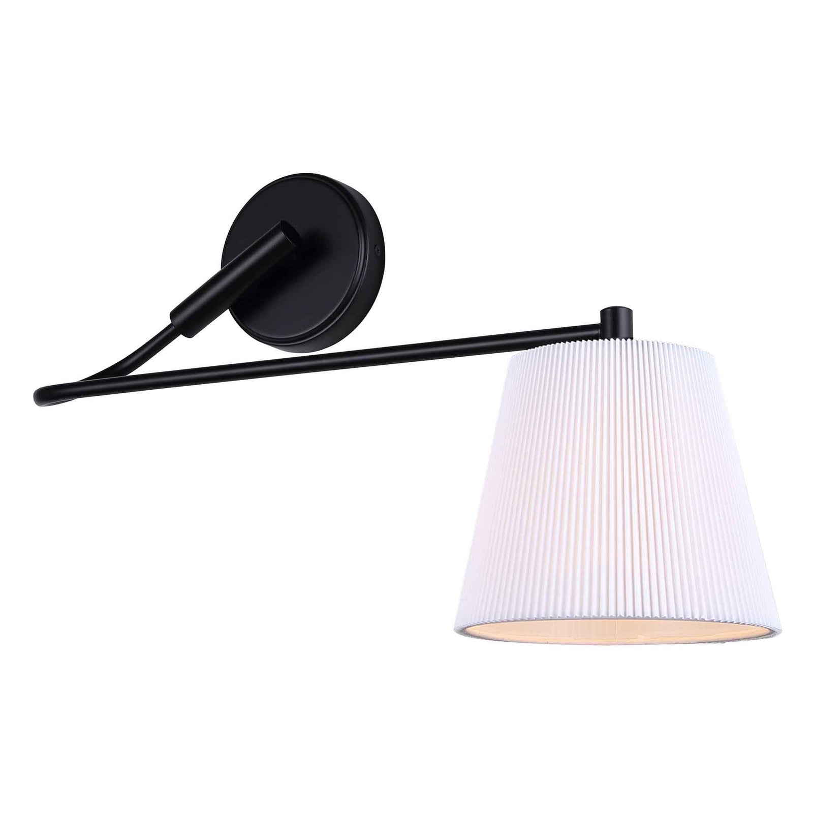 Luminaire mural ASPEN à 1 lumière, noir