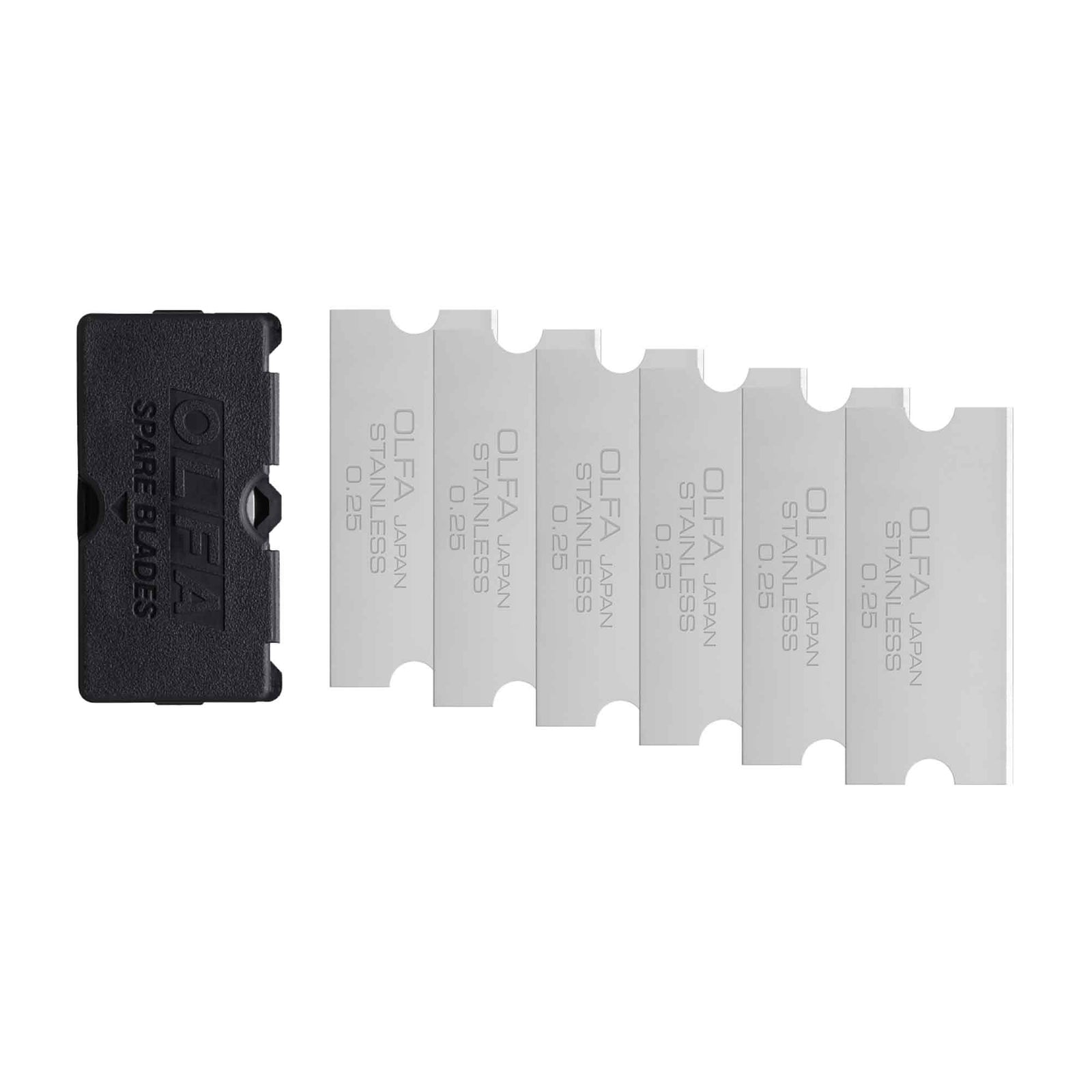 Lames de rechange pour grattoir GSR-2 de 40 mm pour les vitres, 6 unités 