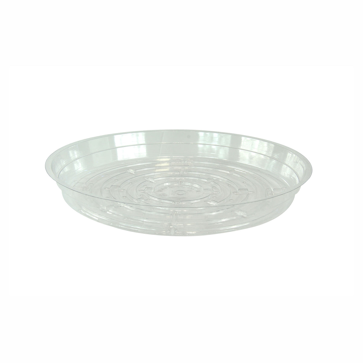 Soucoupe ronde en plastique, 10"
