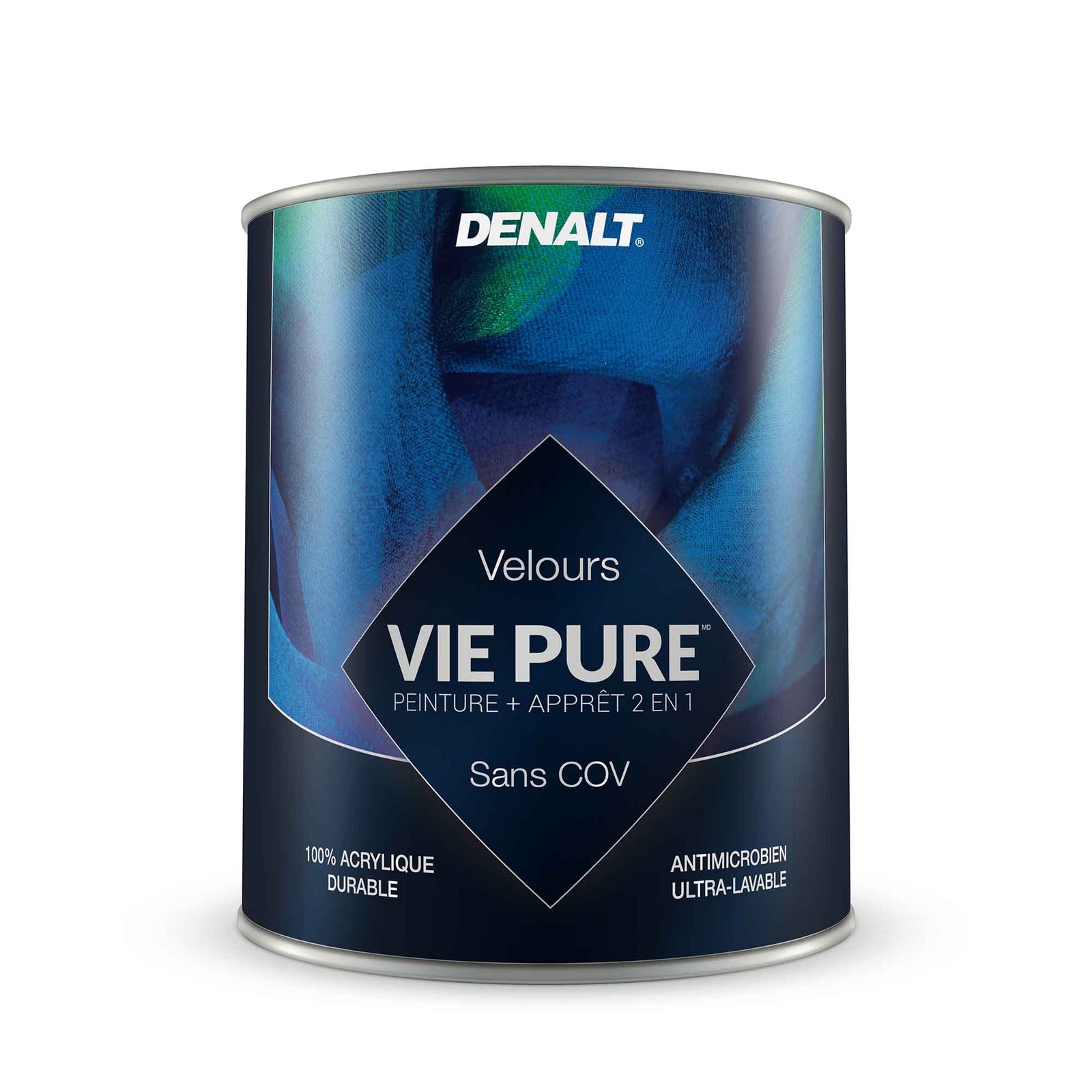 Peinture et apprêt 2 en 1 Vie Pure velours base jaune, 927 ml