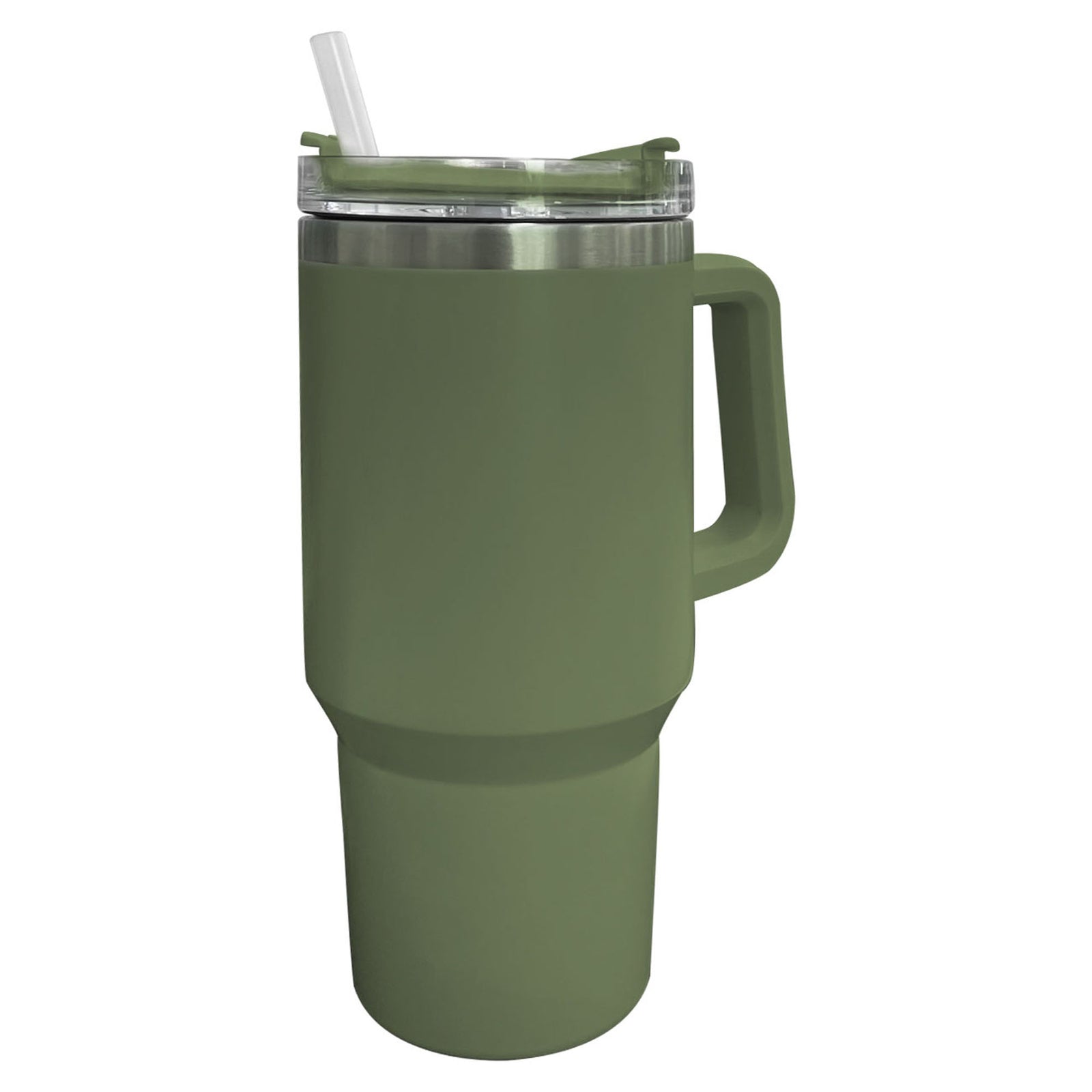 Tasse de voyage à double paroi en acier inoxydable, sauge (1 200 ml)