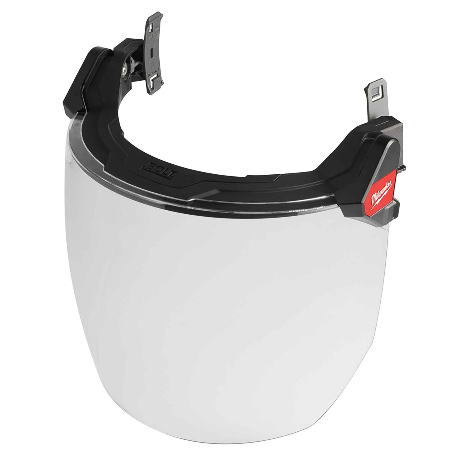 Écran facial complet Bolt pour casque de sécurité, lentille transparente à double couche