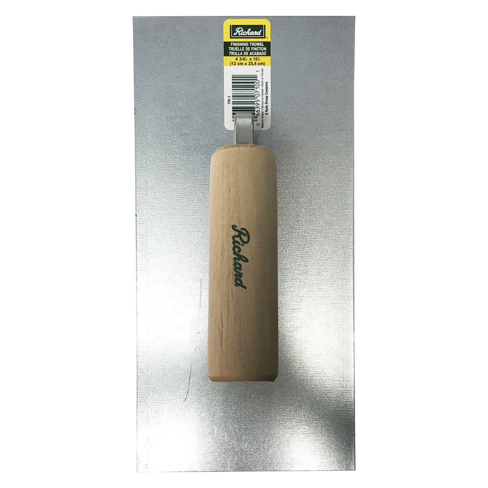 Truelle de finition économique de 10'' x 4 3/4'' (25,4 x 12,1 cm)