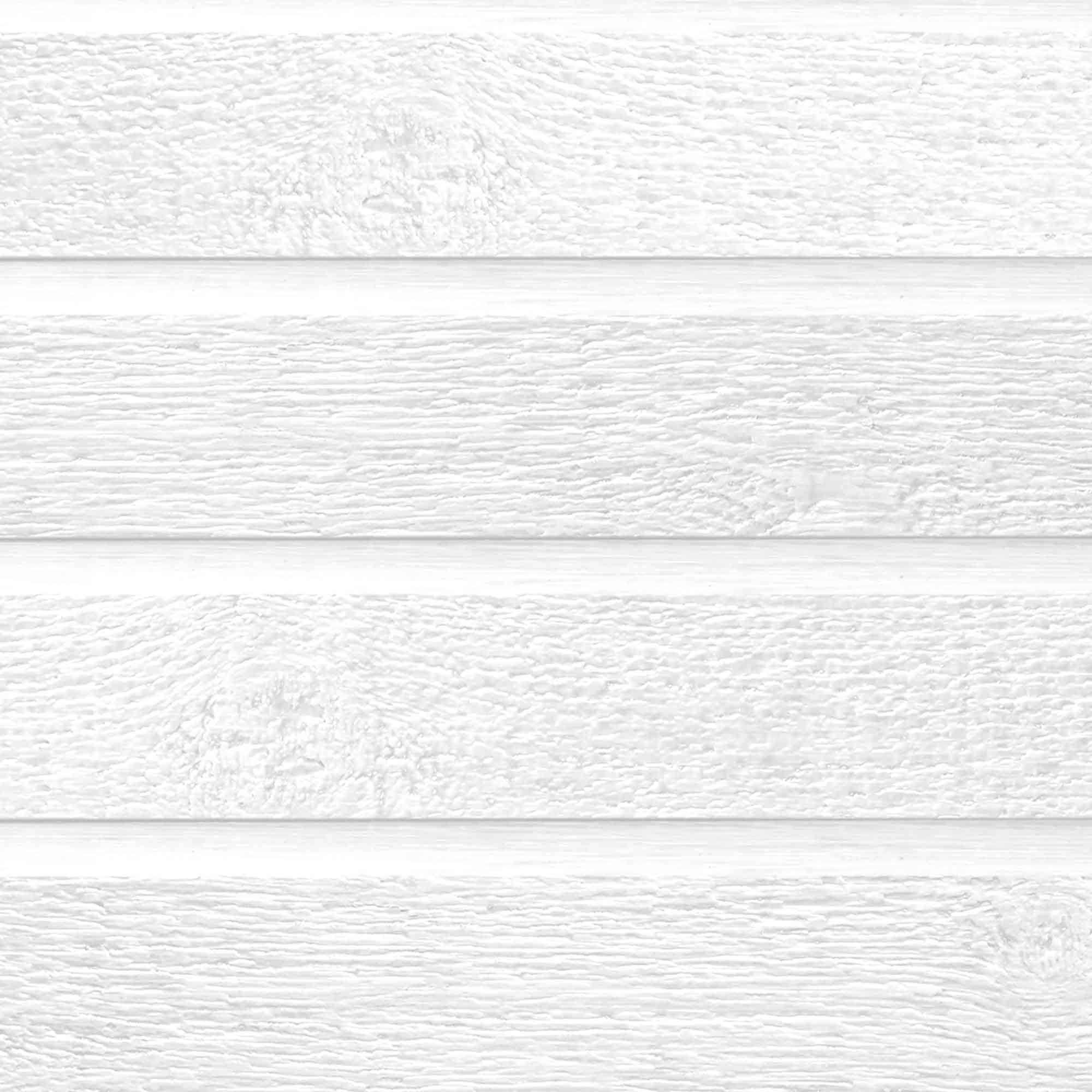 Revêtement d'extérieur Ridgewood D-5 de 12" x 7/16" x 12', blanc