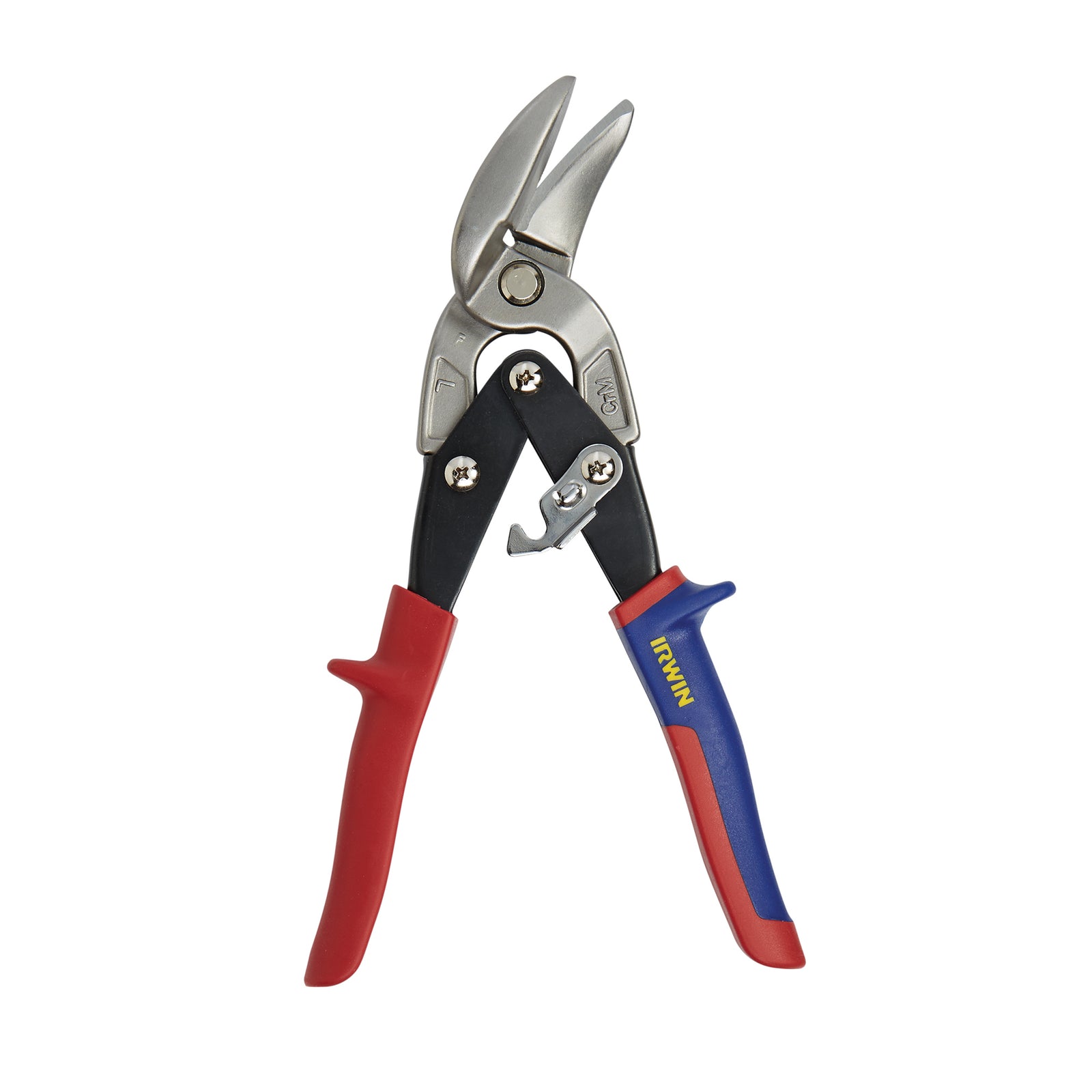 Cisailles décalées de 9-1/2 po - coupe droite et angles ou courbes à gauche