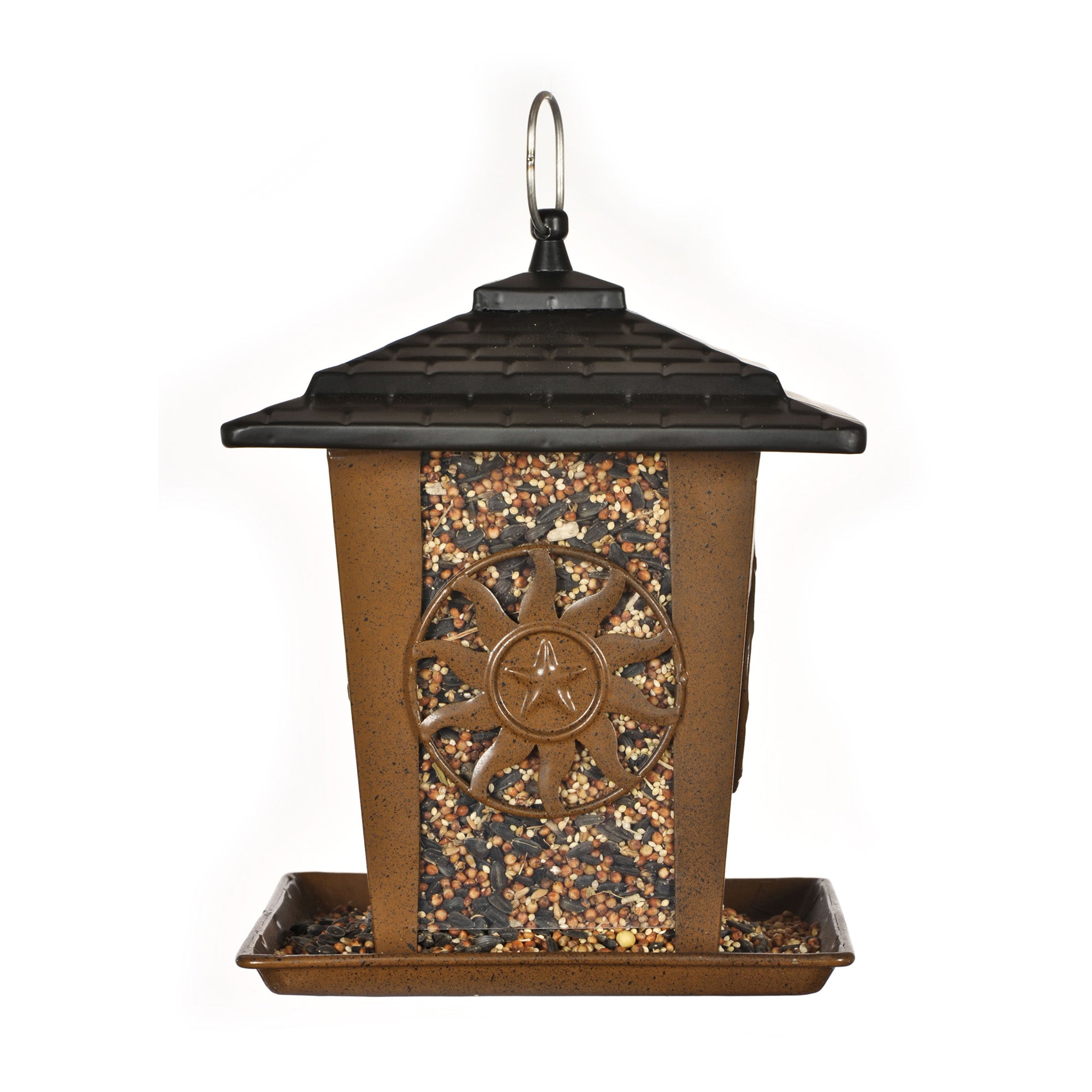 Mangeoire d'oiseaux sauvages Sun and Star Lantern, 3 lb de graines