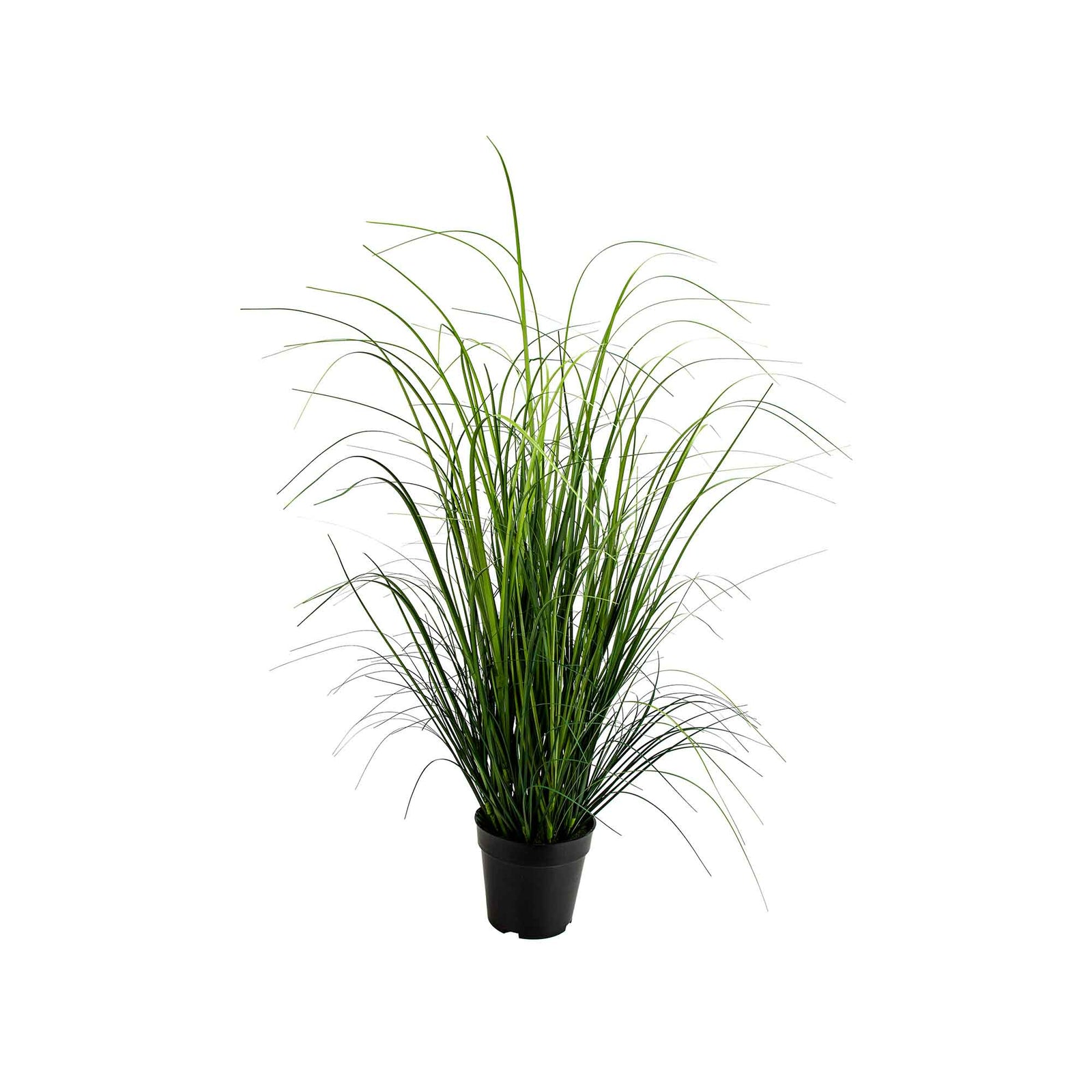 Herbe d'oignon artificielle traitée anti-UV en pot, 35,4"