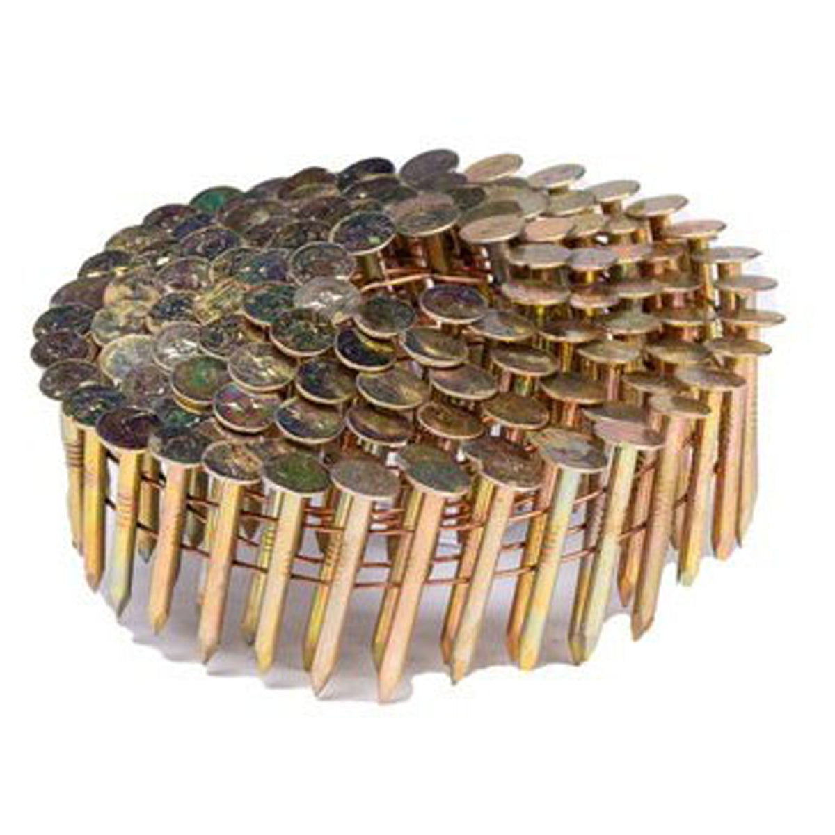 Clous galvanisés en rouleau pour toiture à angle de 15° avec tiges lisses, 1-1/4'' x ,120 (1 000 unités)