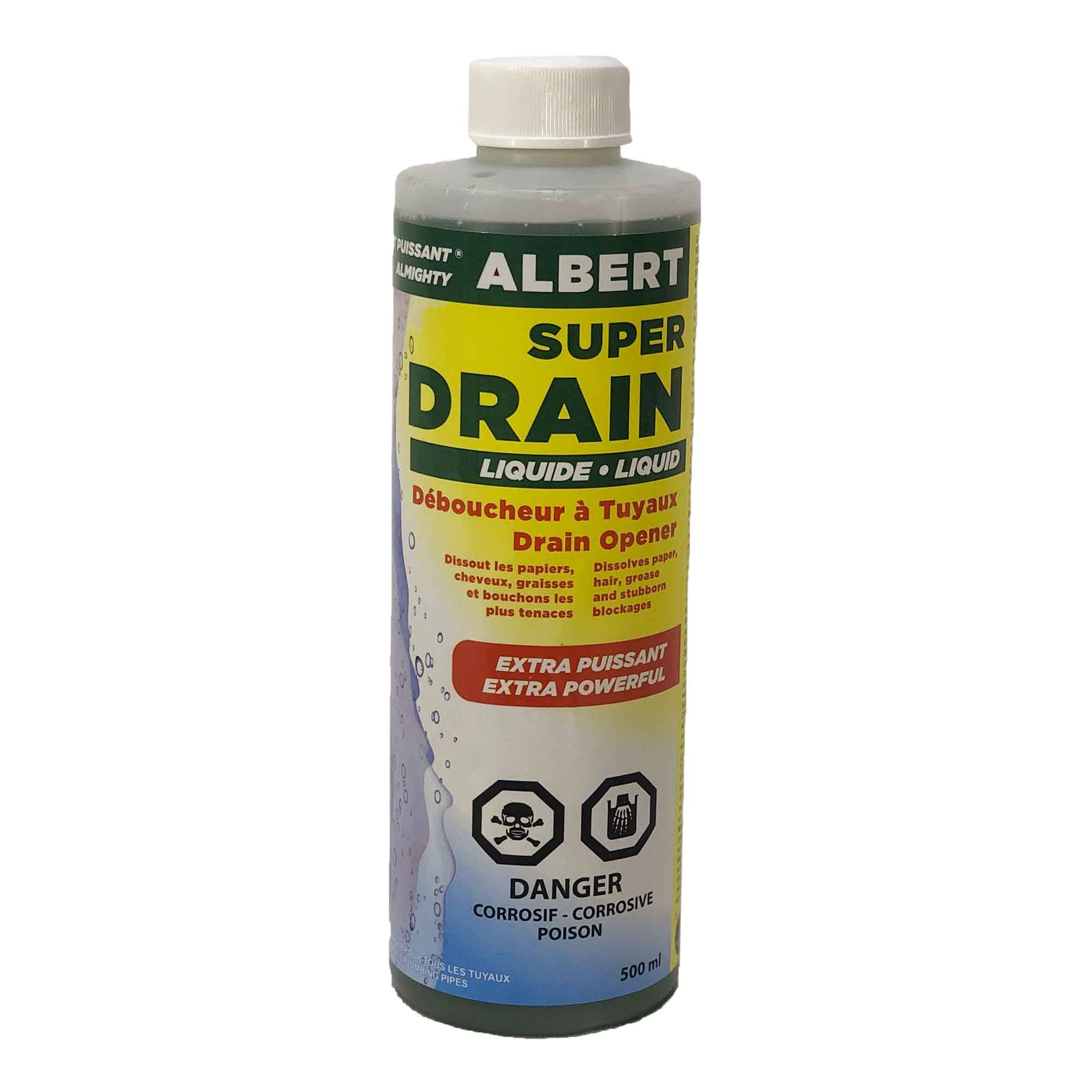 Déboucheur à tuyaux liquide extra puissant Super Drain, 500 ml