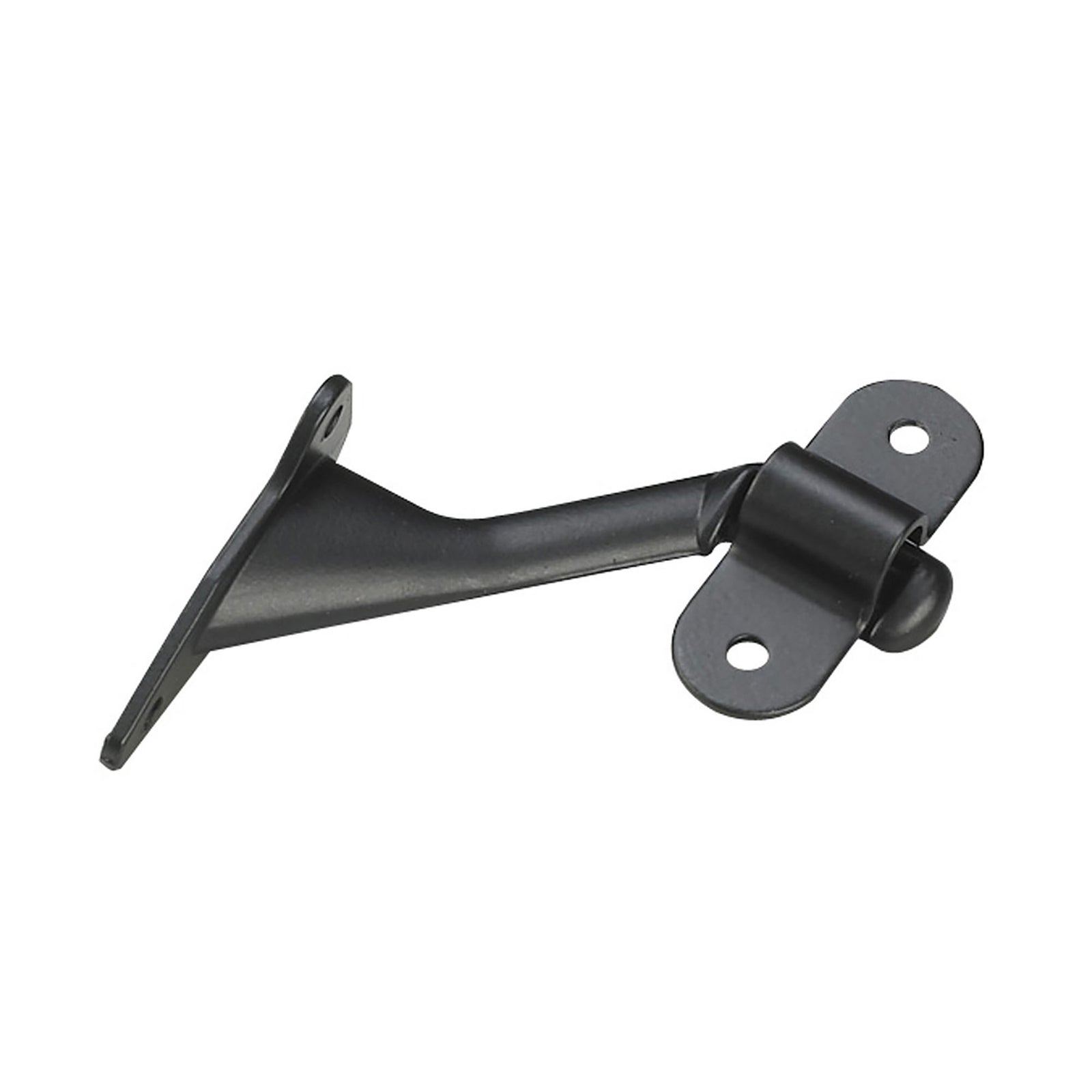 Support noir pour main courante, 2-1/4''