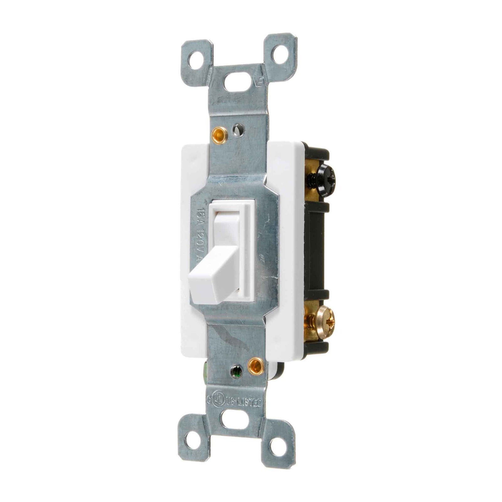 Interrupteur ultra robuste à bascule avec 4 voies, blanc