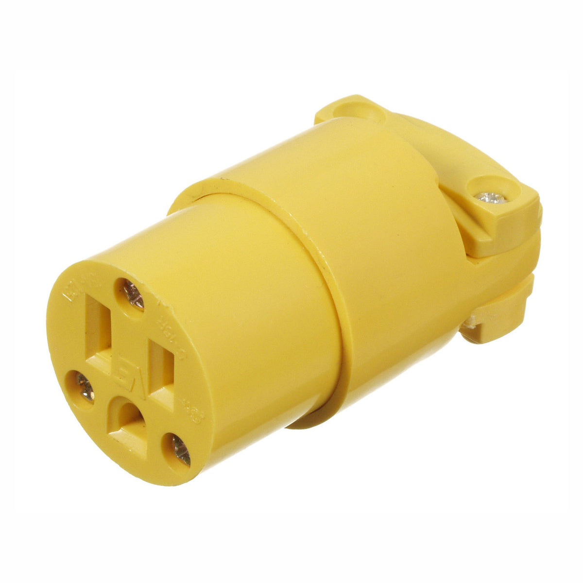 Connecteur jaune à 3 fils, 15 A / 125 V