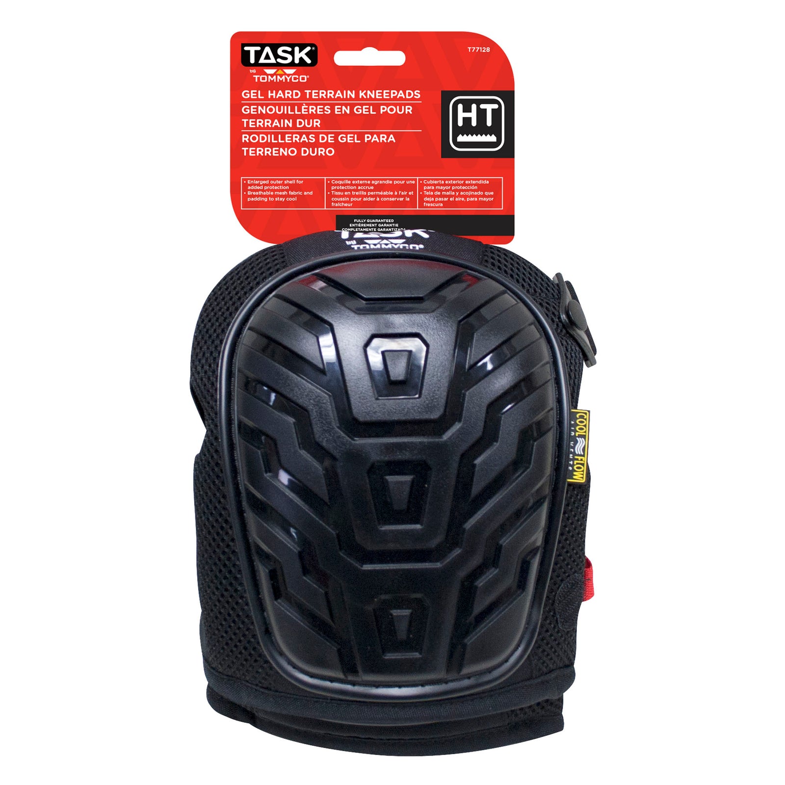 Genouillères en gel pour terrain rude en gel