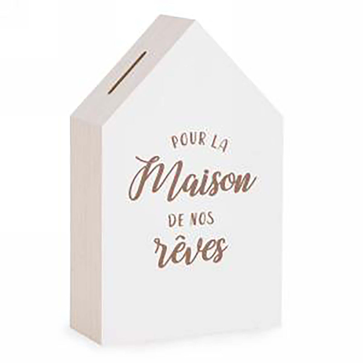 Boîte tirelire &#39;&#39;Maison de nos rêves&#39;&#39;