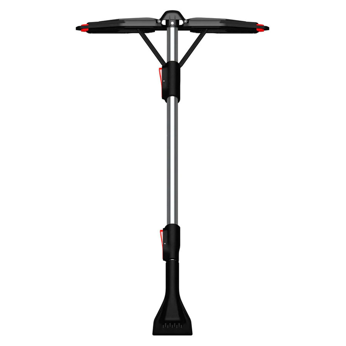 Balai à neige télescopique avec tête anti-égratignures pliable, 28" à 44" 