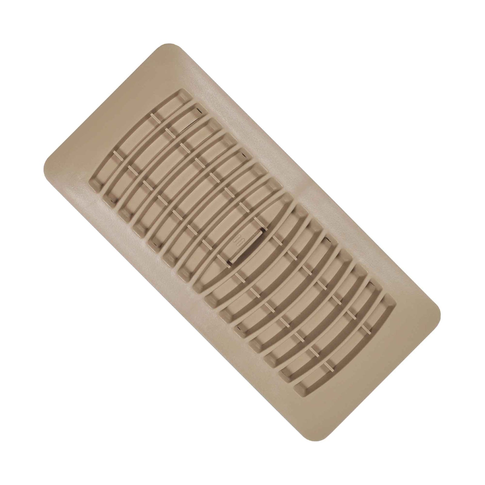 Registre de plancher en taupe, 4" x 10"