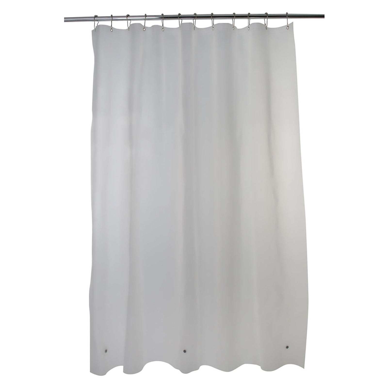 Rideau de douche Crown 6G en PEVA / EVA, 70" x 72" x 22,83" (givré)