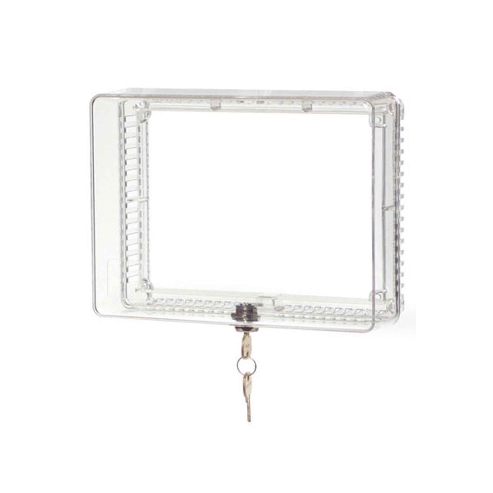 Protecteur verrouillable pour thermostat, clair