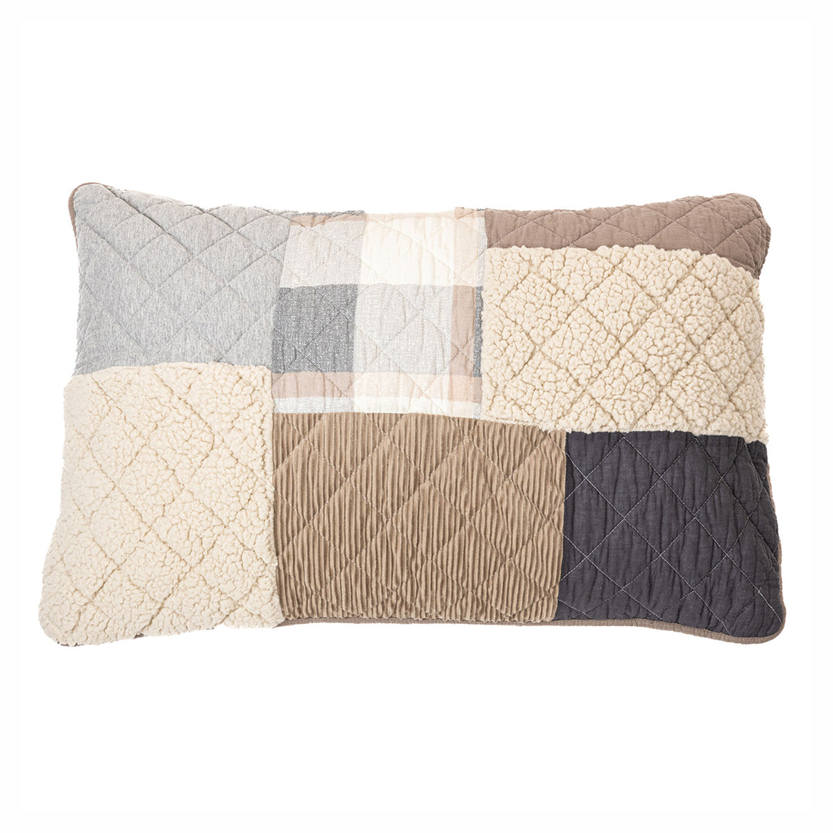 Couvre-oreiller Patchwork Alpine, double-queen