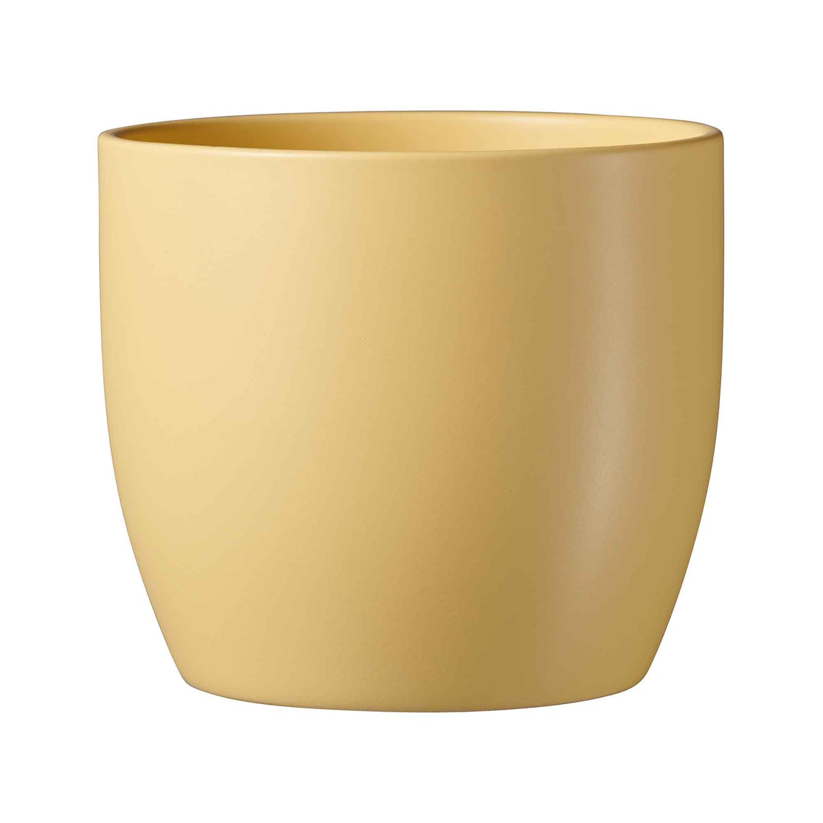 Jardinière Basel Sping, 6'' x 5'' (jaune mat)