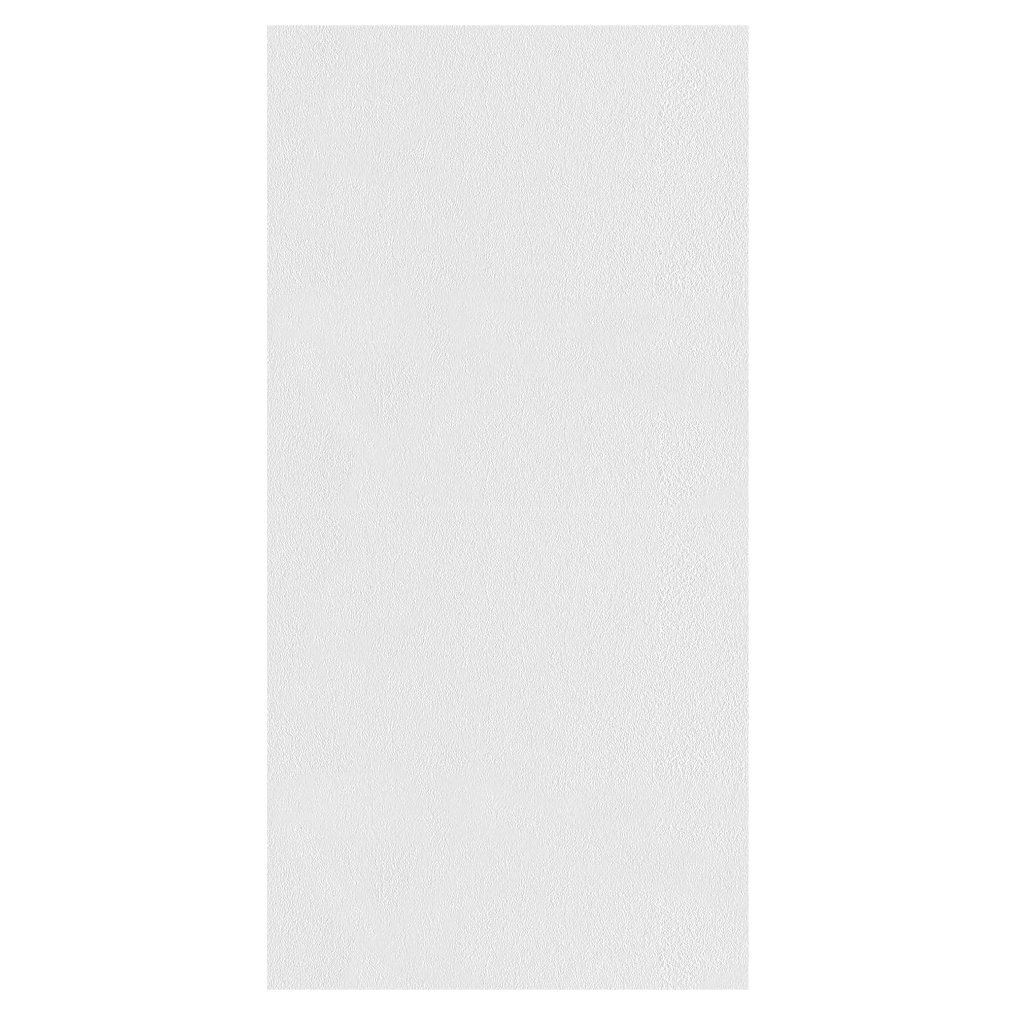 Panneau préfini en vinyle blanc neige, 4' x 8'