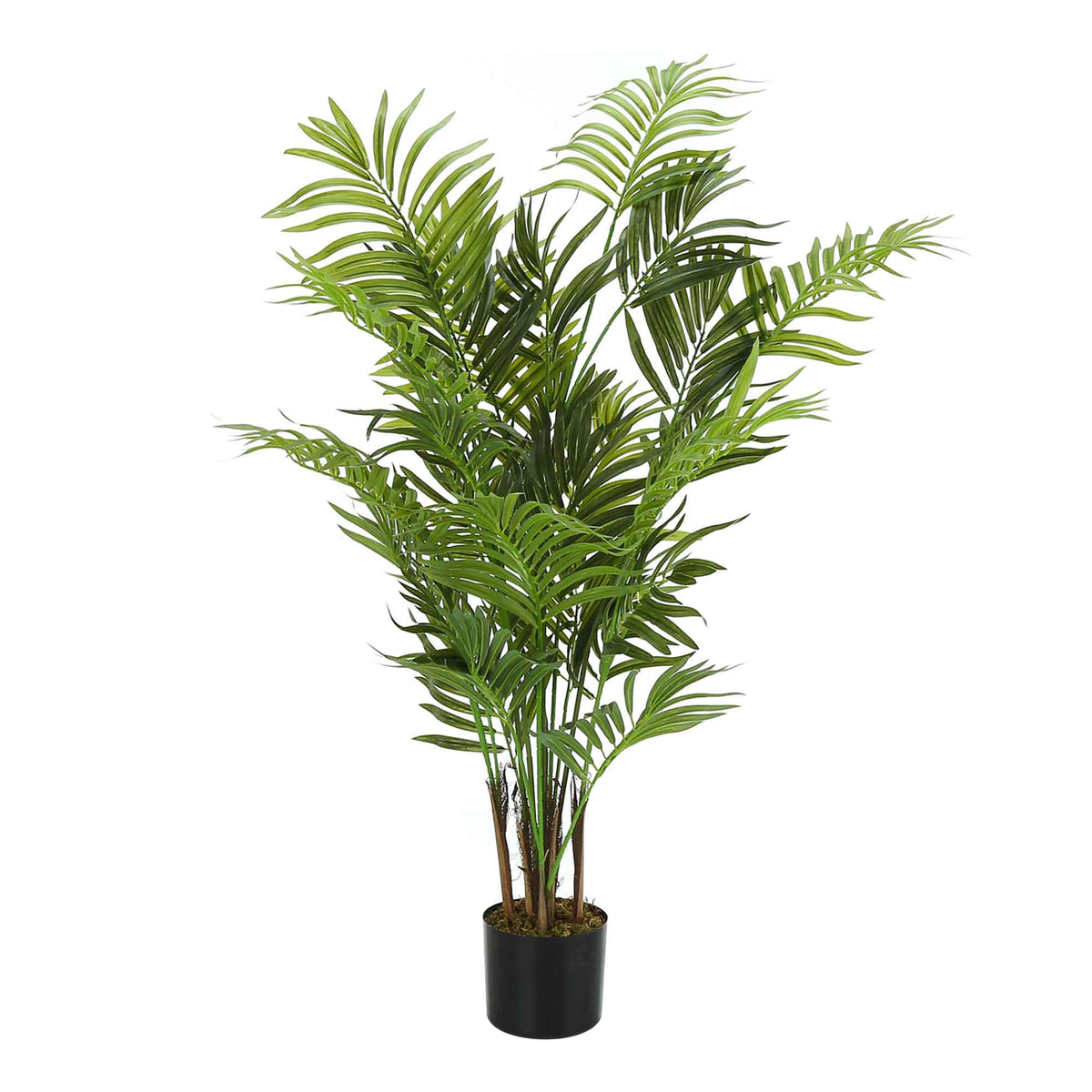 Palmier Areca artificiel d’intérieur en pot, 47&quot;