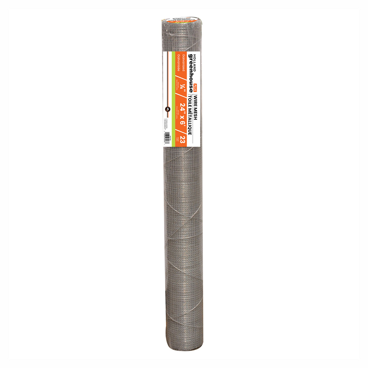 Grillage soudé et galvanisé à chaud, 1/4'' x 24" x 6' (calibre 23)