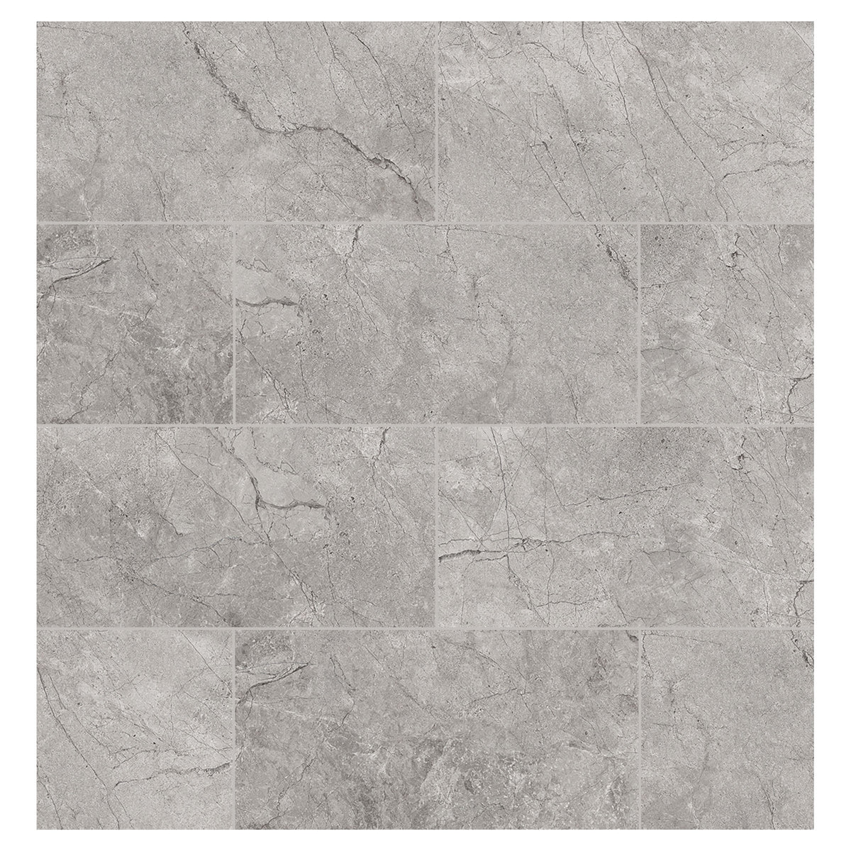 Tuiles autocollantes en vinyle de 12" x 24" x 2,5 mm d'épaisseur, 48 pi2 (Vicky's Marble)