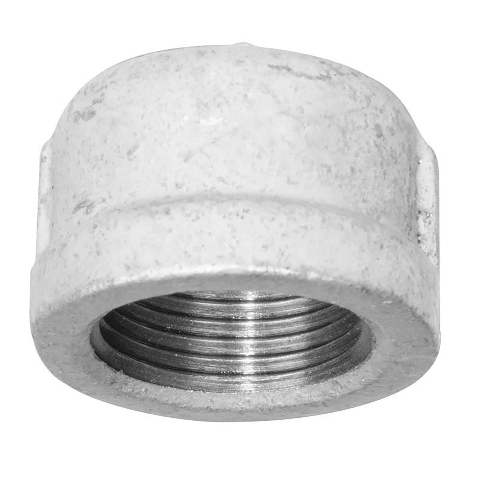 Raccord capuchon en fonte galvanisée, 1-1/4"