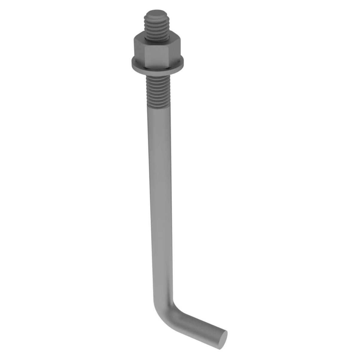 Boulon d’ancrage en L, 1/2" x 8"