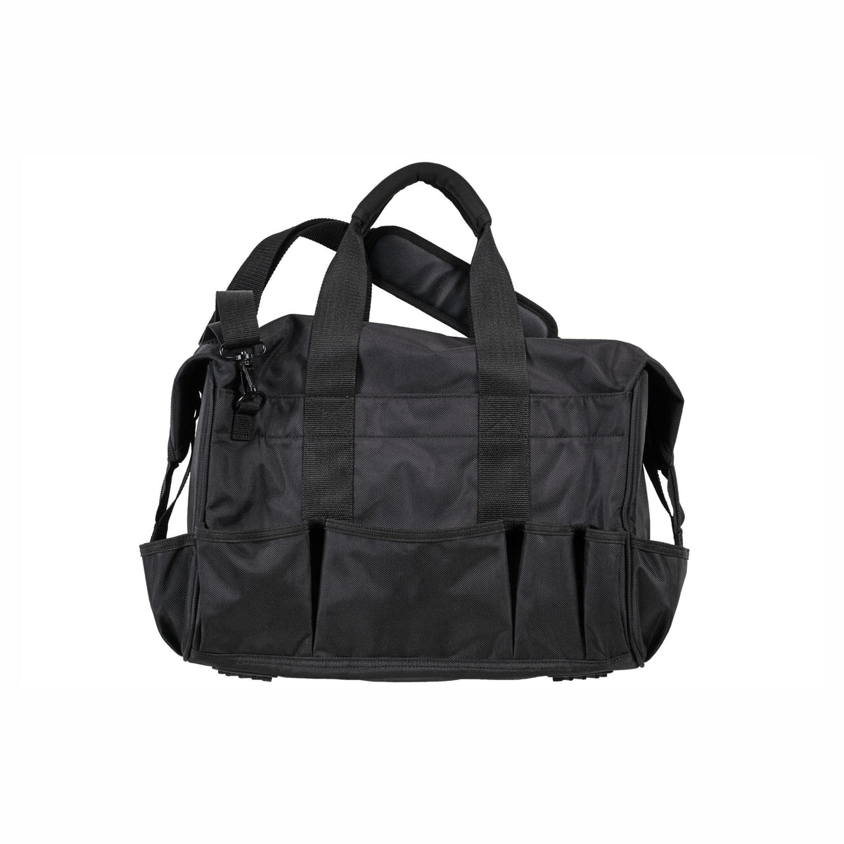 Sac à outils d’entrepreneur noir de la collection Phantom, 26 poches