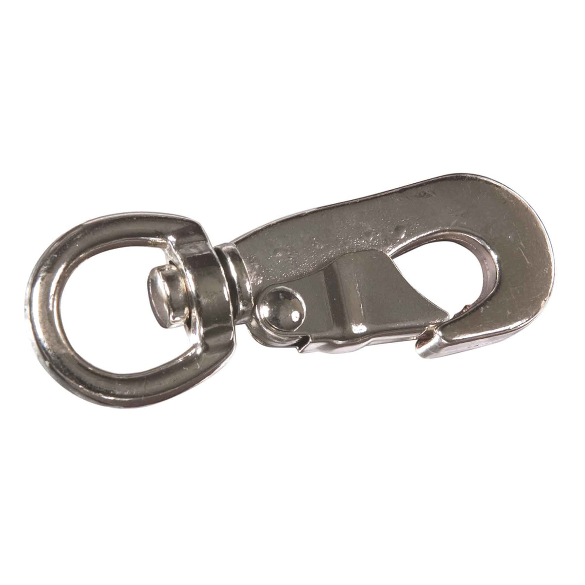 Mousqueton pivotant à levier en acier plaqué zinc, 5/8&quot; x 3-1/4&quot;