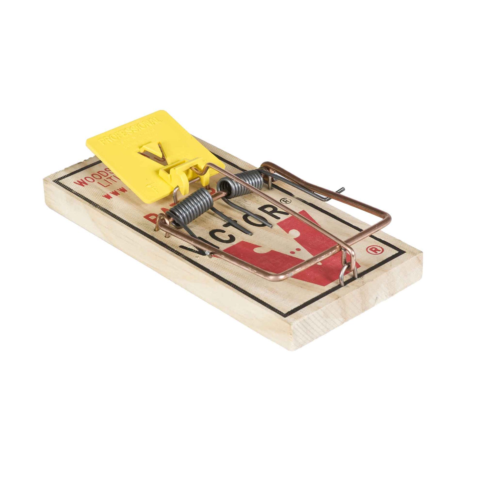 Piège à rats en bois avec ressort en métal Easy Set, pré-appâté