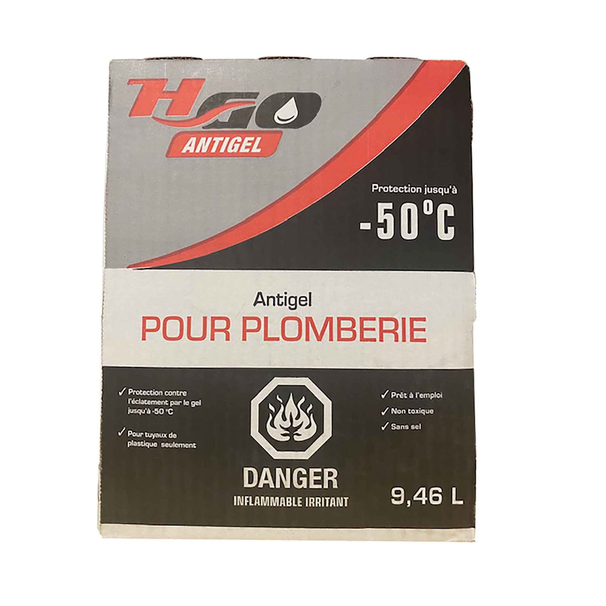 Antigel de plomberie jusqu&#39;à -50 °C, 9,46 L