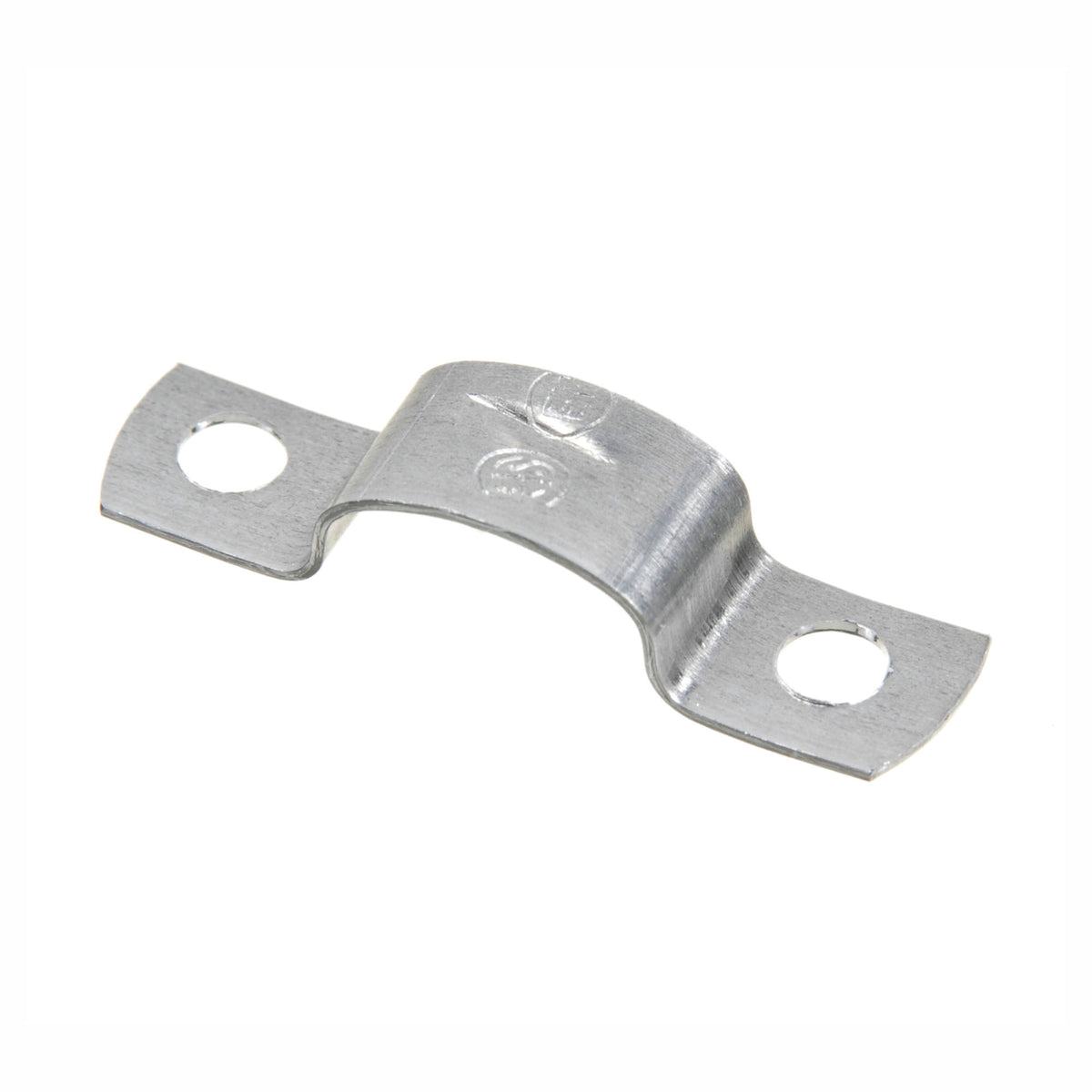 Sangle en aluminium à 2 trous pour câbles, 1/3" (20 unités)