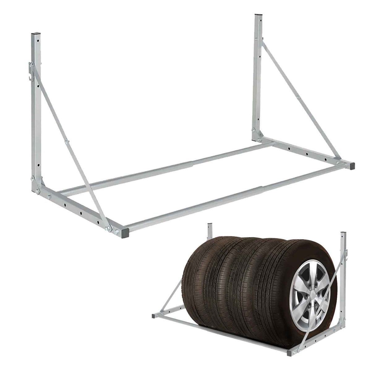 Support utilitaire pliant pour rangement d&#39;une capacité de 300 lb, 30&quot; x 48&quot;