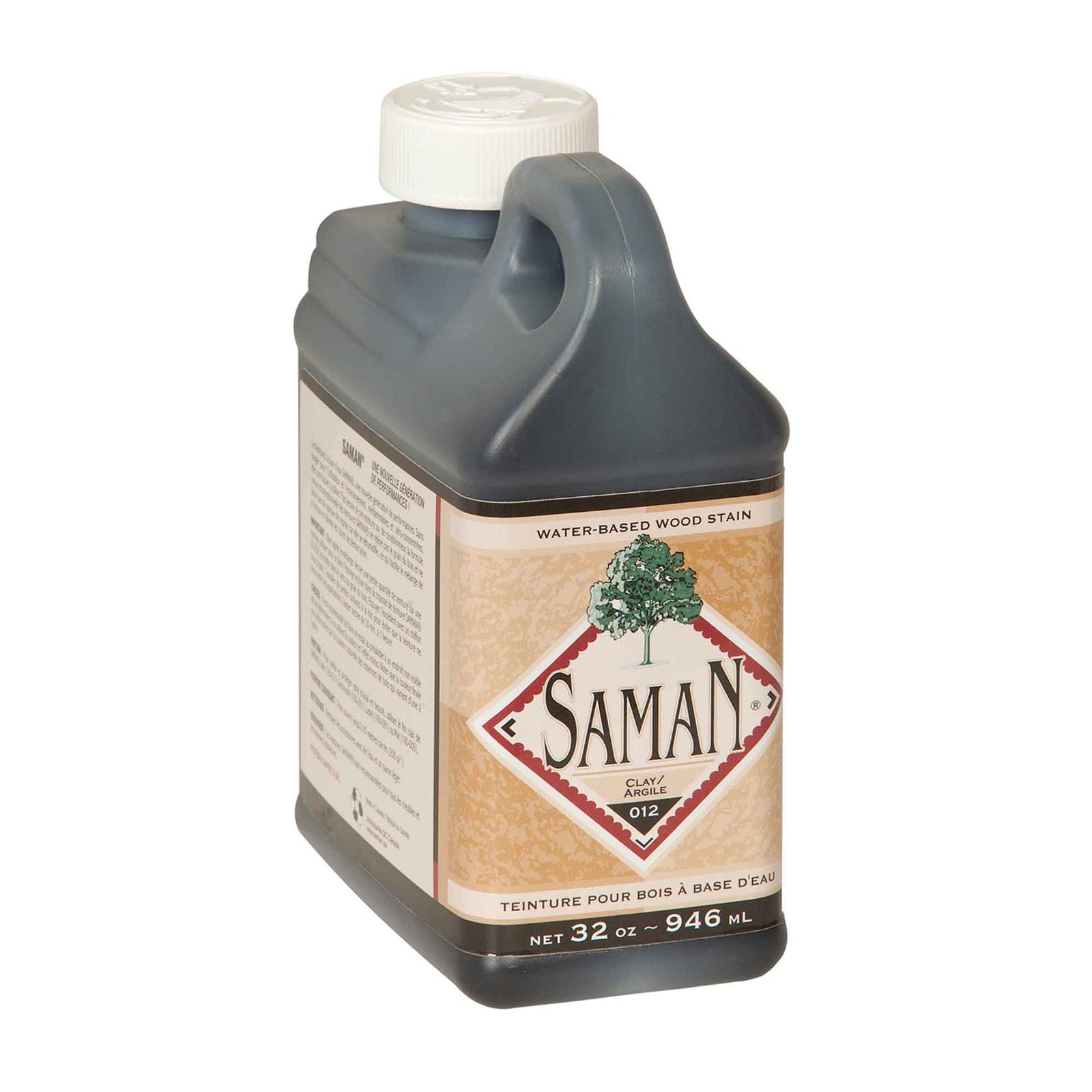 Teinture pour bois à base d'eau Argile, 946 ml                   