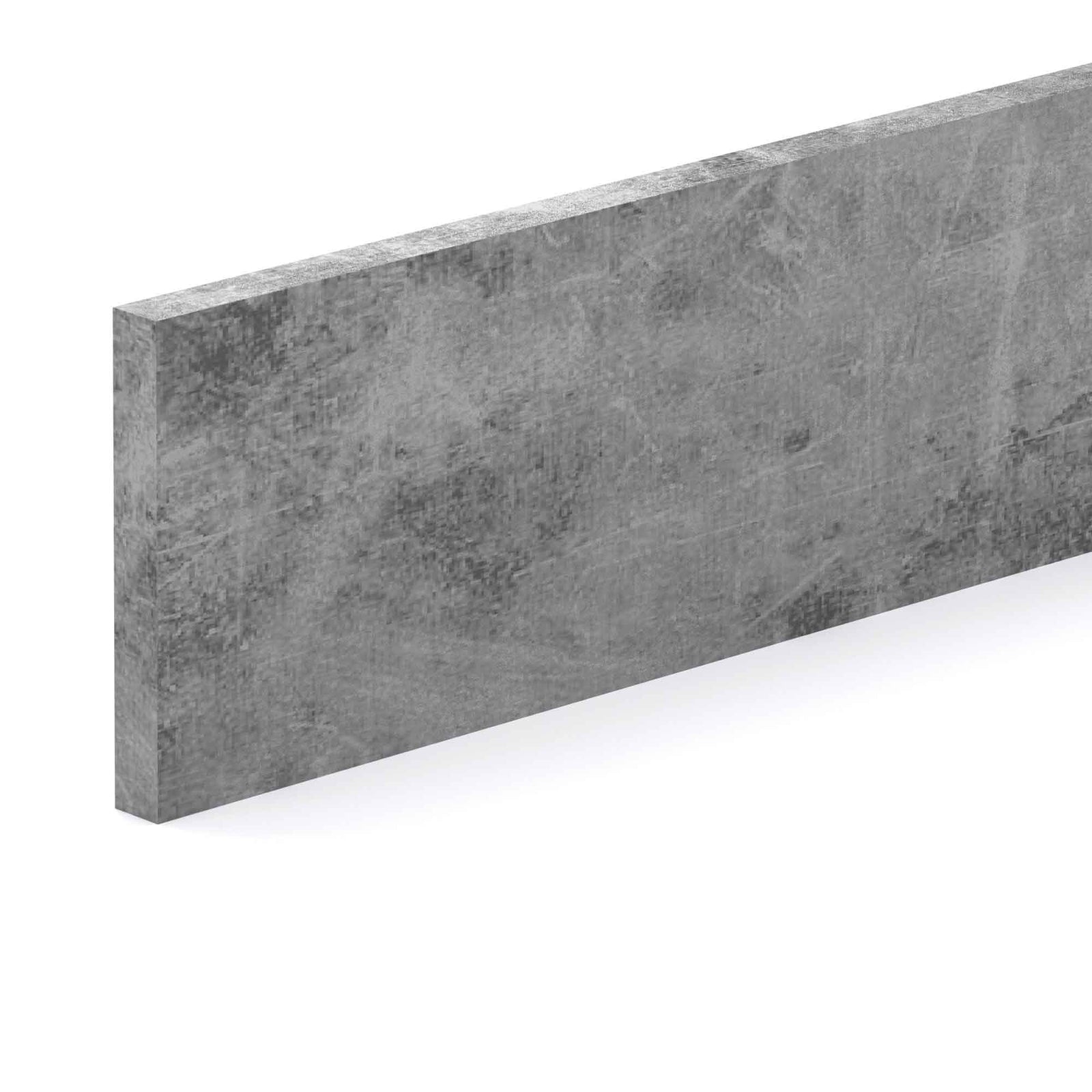 Barre plate en acier non plaqué, 1/8'' x 1-1/2'' x 72''