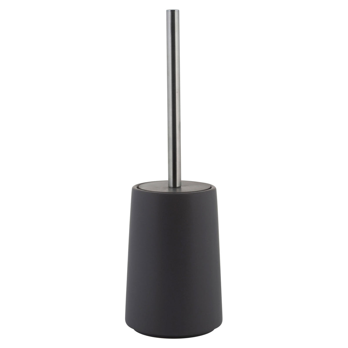 Brosse de toilettes Anitra en céramique, gris foncé