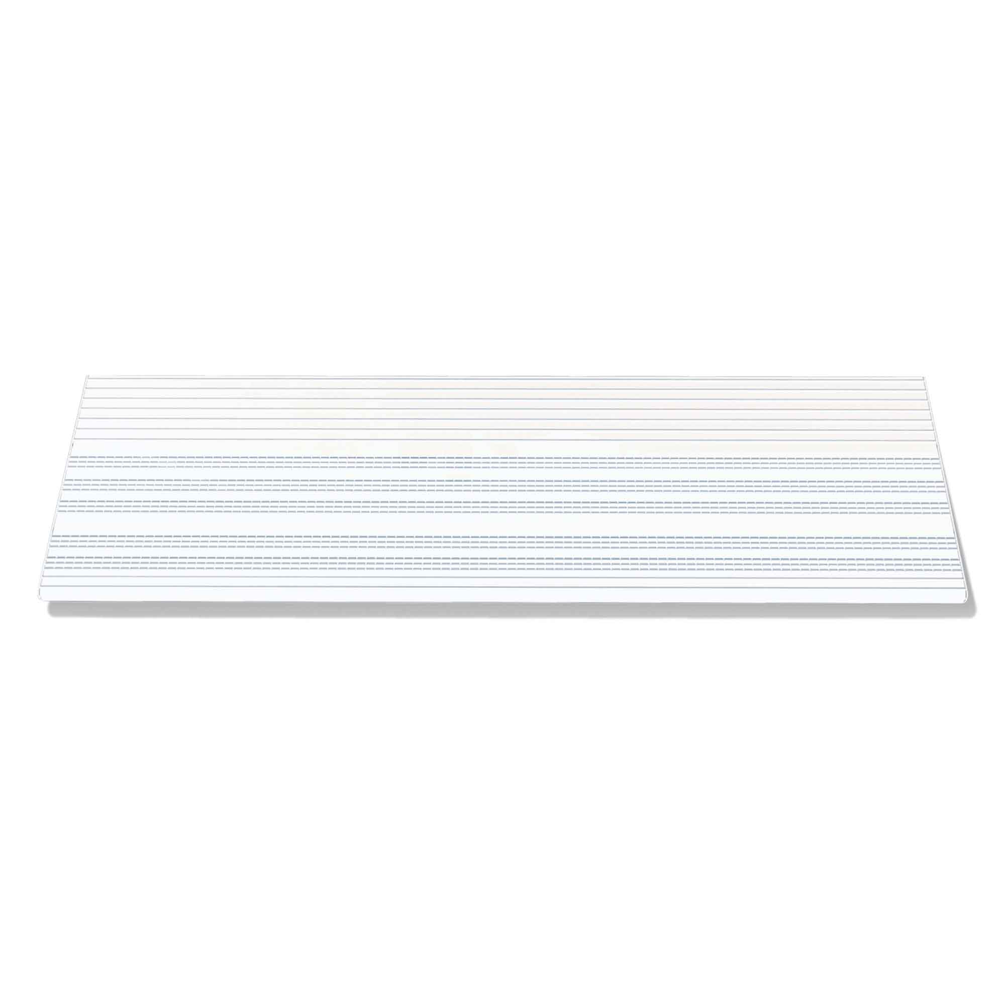 Marche d’escalier en aluminium de 48" Collection 11, blanc