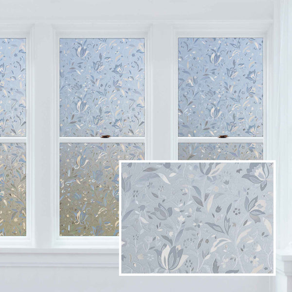 Clear Floral Window Premium Film, 47