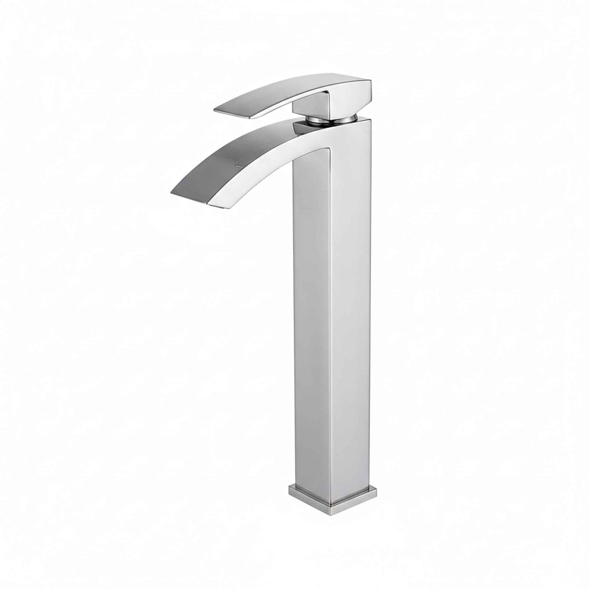 Robinet pour lavabo de salle de bain à 1 poignée, 12" (chrome poli)