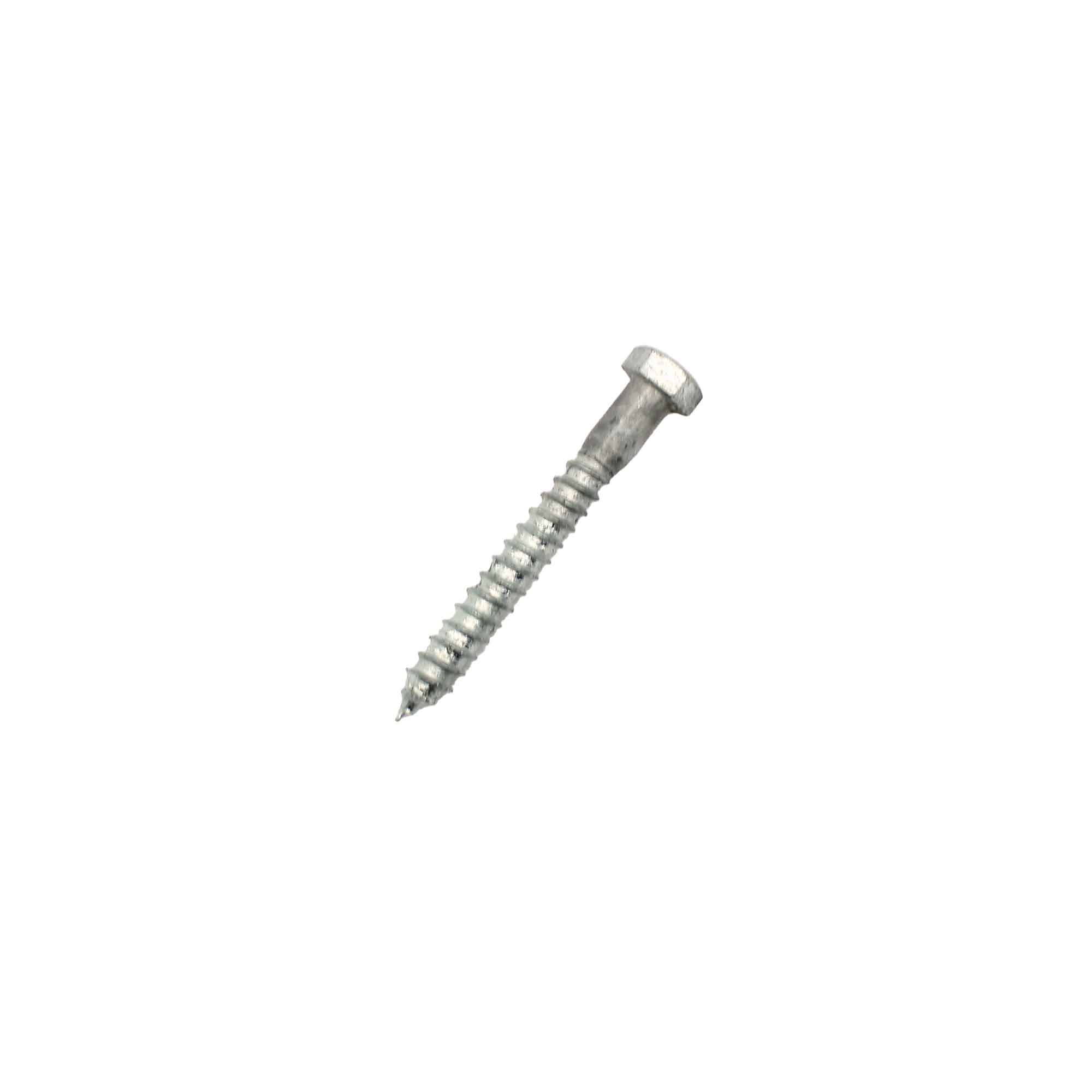 Tire-fond galvanisé, 1/2" x 3-1/2" (50 unités)