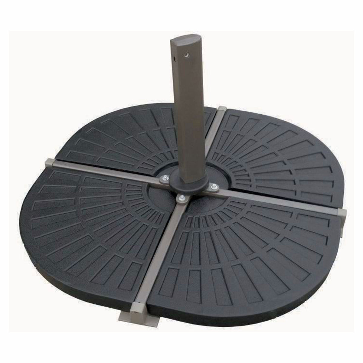 Dalle (1/4) pour base de parasol excentré, 20 kg