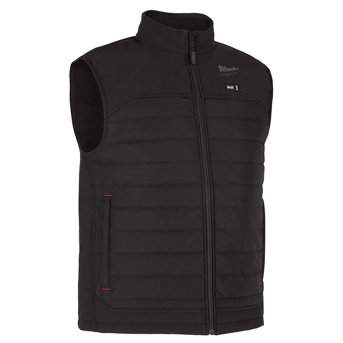 Gilet chauffant matelassé M12 Axis, T-grand (noir)