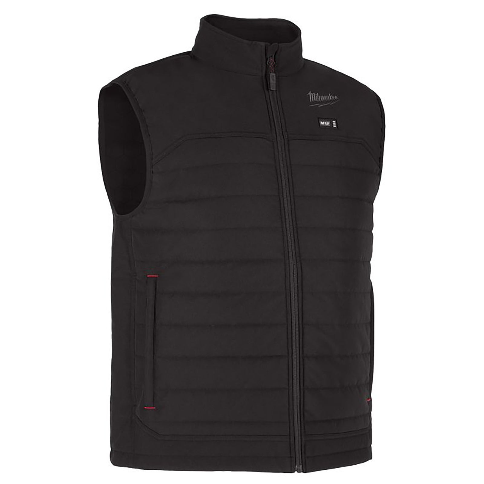 Gilet chauffant matelassé M12 Axis, T-grand (noir)