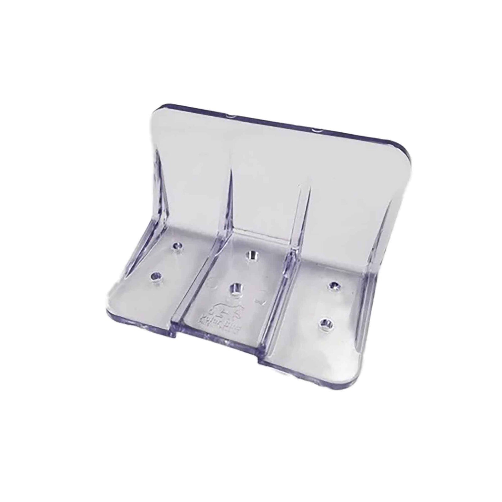 Arrêt de neige Polar Blox en polycarbonate pour toit ondulé, clair