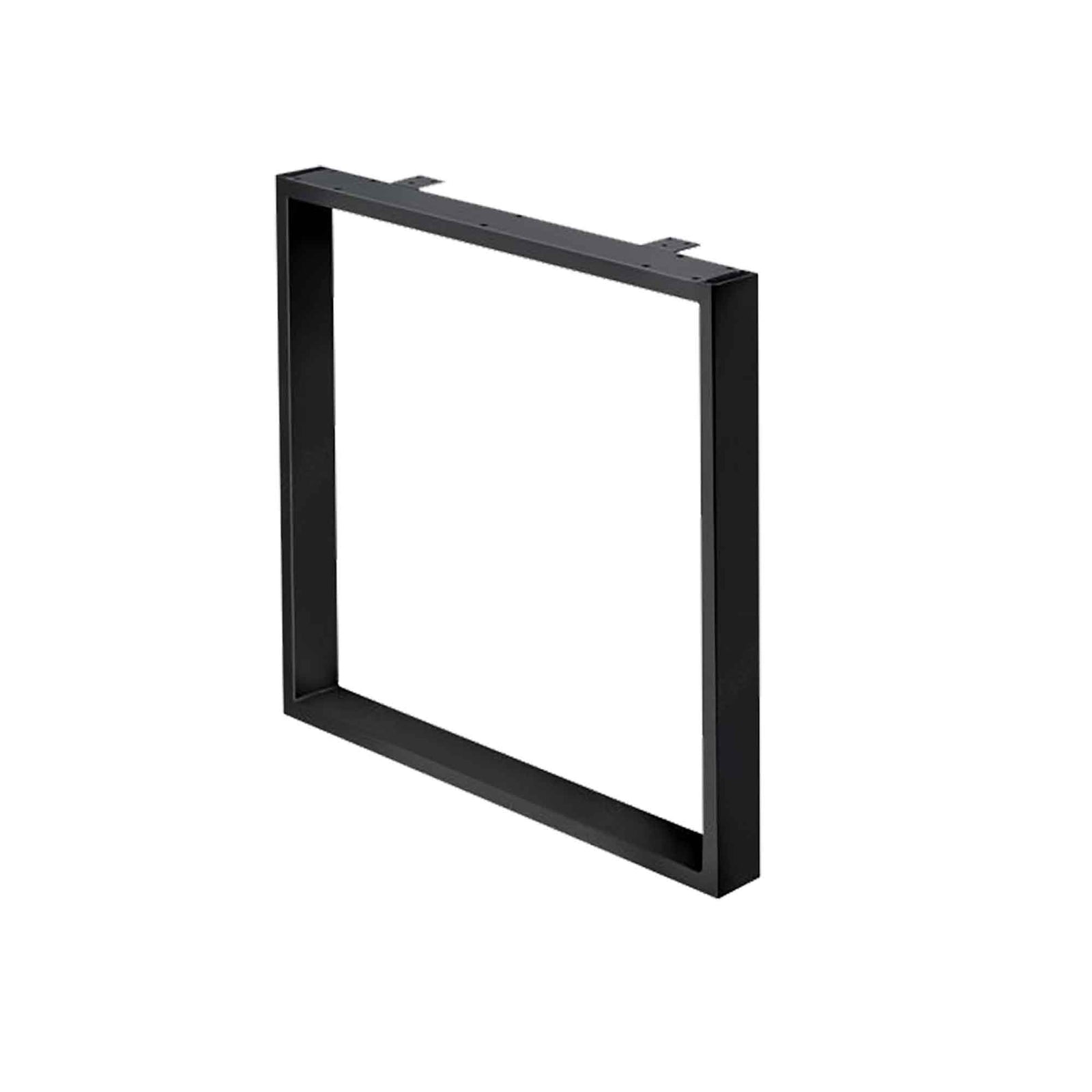 Patte structurelle noir mat, 29-23/32'' x 27-21/32'' (2 unités) 