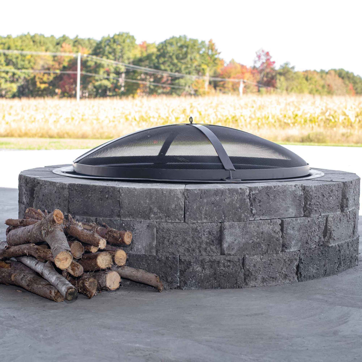 Pare-étincelles pour foyer Rustico, 36'' x 11,8''